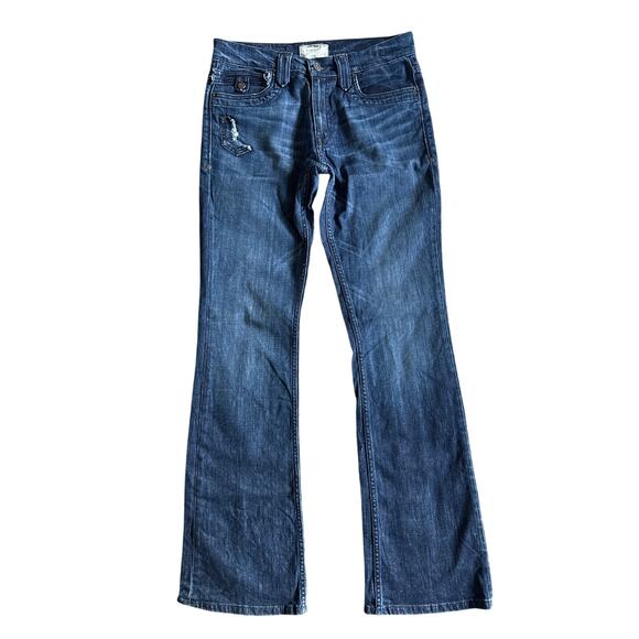 Women’s TAVERNITI SO Jeans Dark Wash Denim Boot Cut Mid-Rise Size 30 - Picture 1 of 9